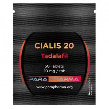 Cialis 20 mgs - 50 tabs